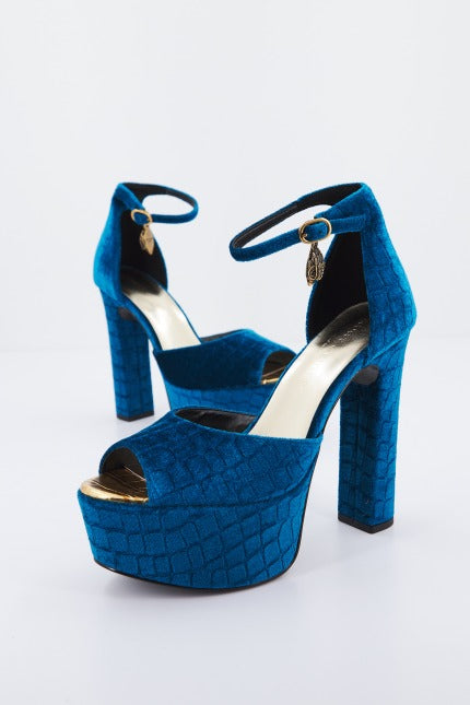 KURT GEIGER LONDON SHOREDITCH HIGH PLATFOR en color AZUL  (1)