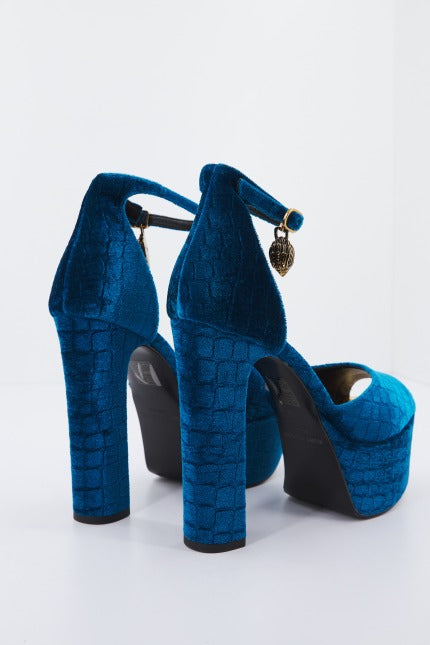 KURT GEIGER LONDON SHOREDITCH HIGH PLATFOR en color AZUL  (4)