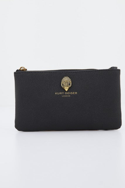 KURT GEIGER LONDON EAGLE POUCH GIFT SET en color NEGRO  (2)