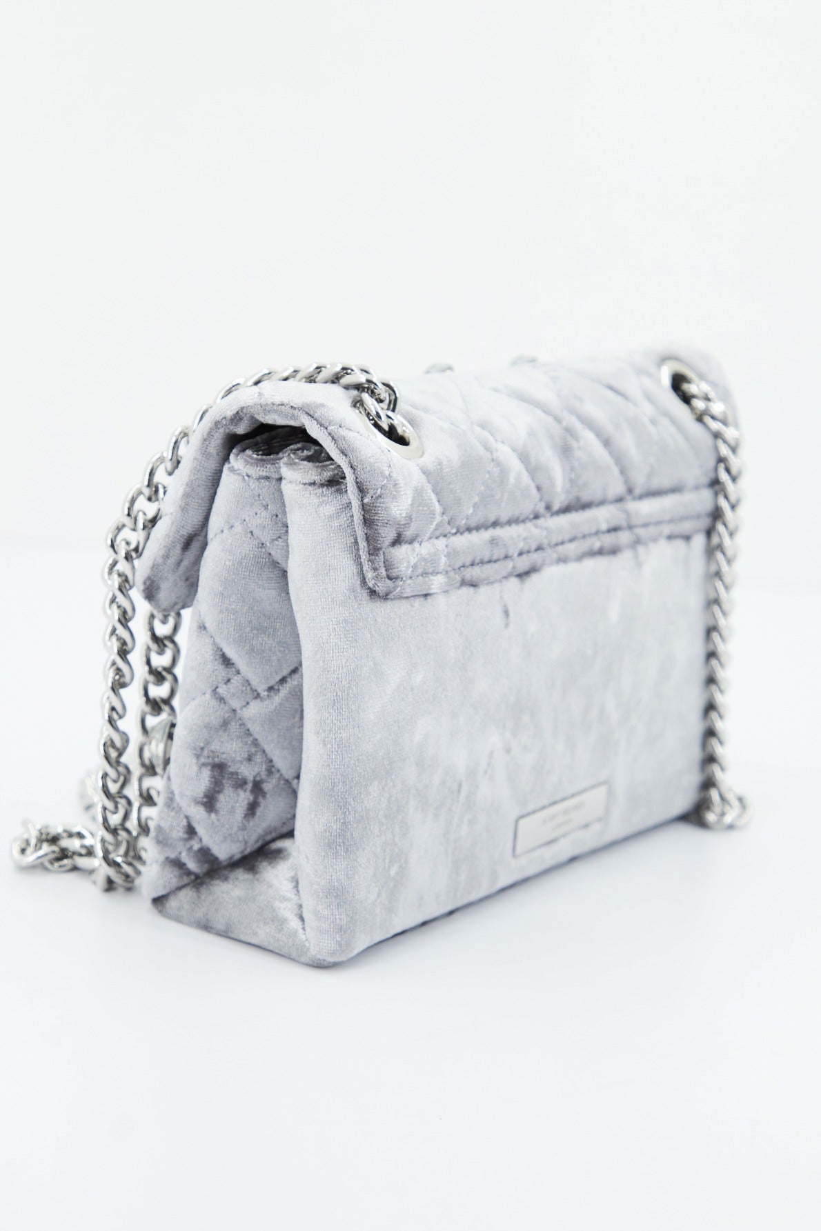 KURT GEIGER LONDON MINI KENSINGTON CRYS en color PLATA  (1)