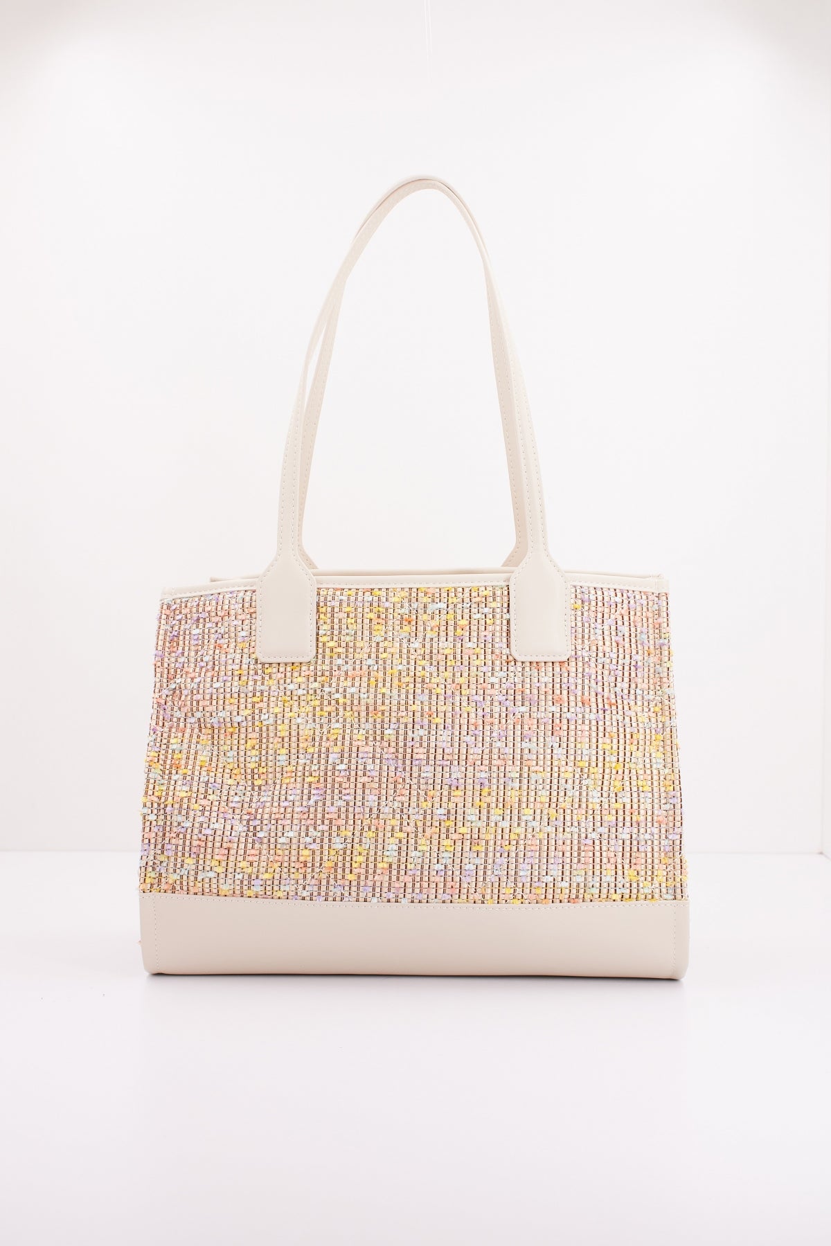 KURT GEIGER LONDON RAFFIA SQ SM SHOPPER en color BEIS  (3)