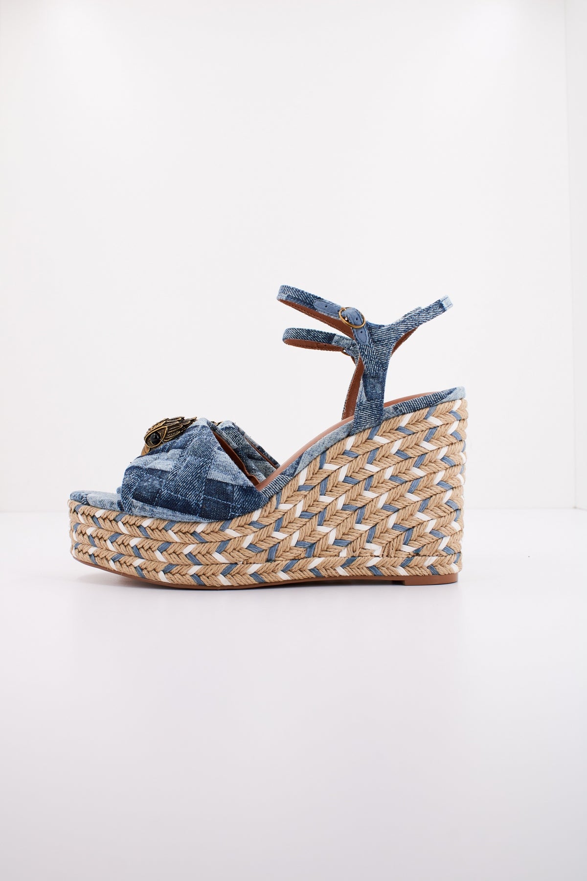 KURT GEIGER LONDON KENSINGTON  ESPADRIL en color AZUL  (1)