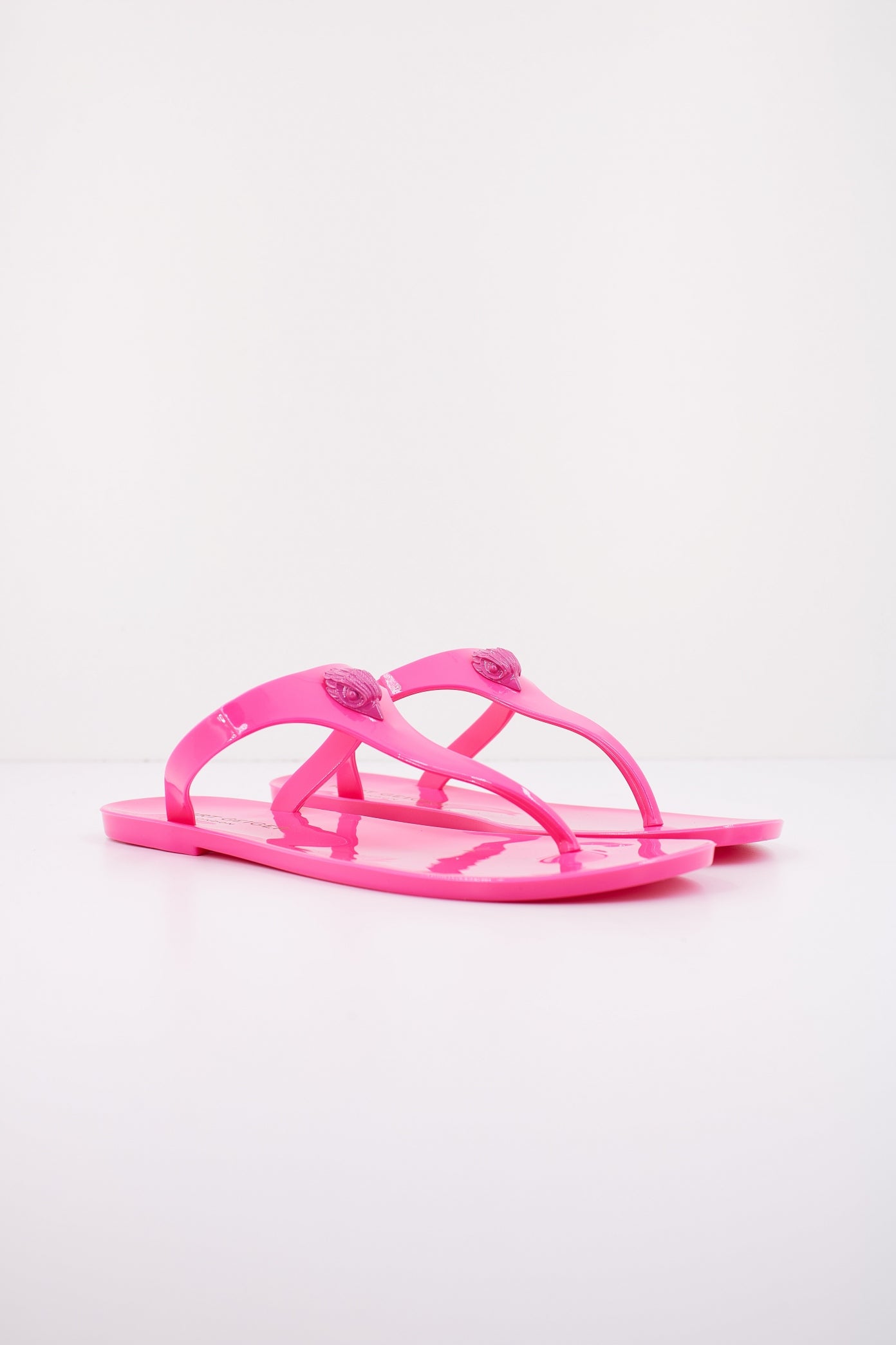 KURT GEIGER LONDON MADDISON T-BAR en color ROSA  (2)