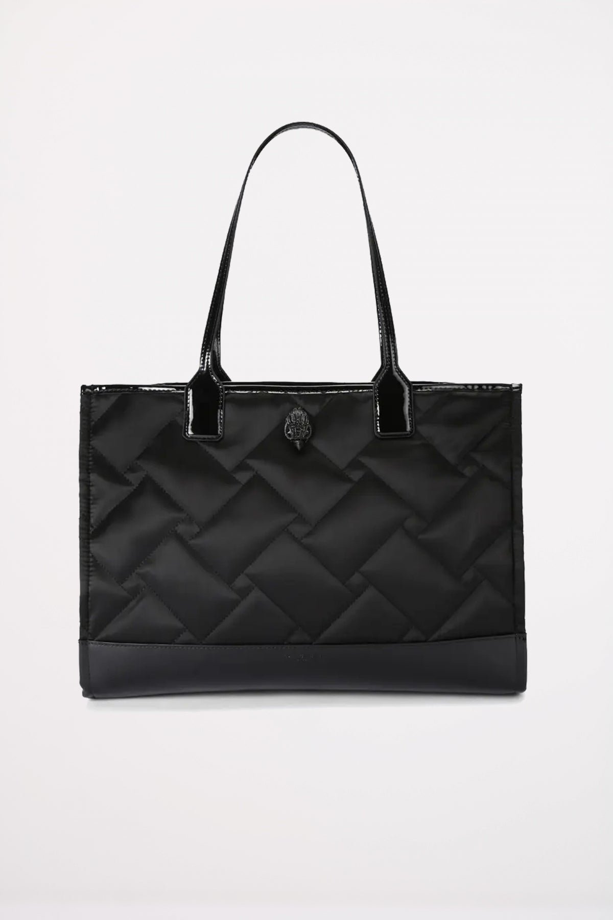 KURT GEIGER LONDON RECYCLED SQ SHOPPER DR en color NEGRO  (1)