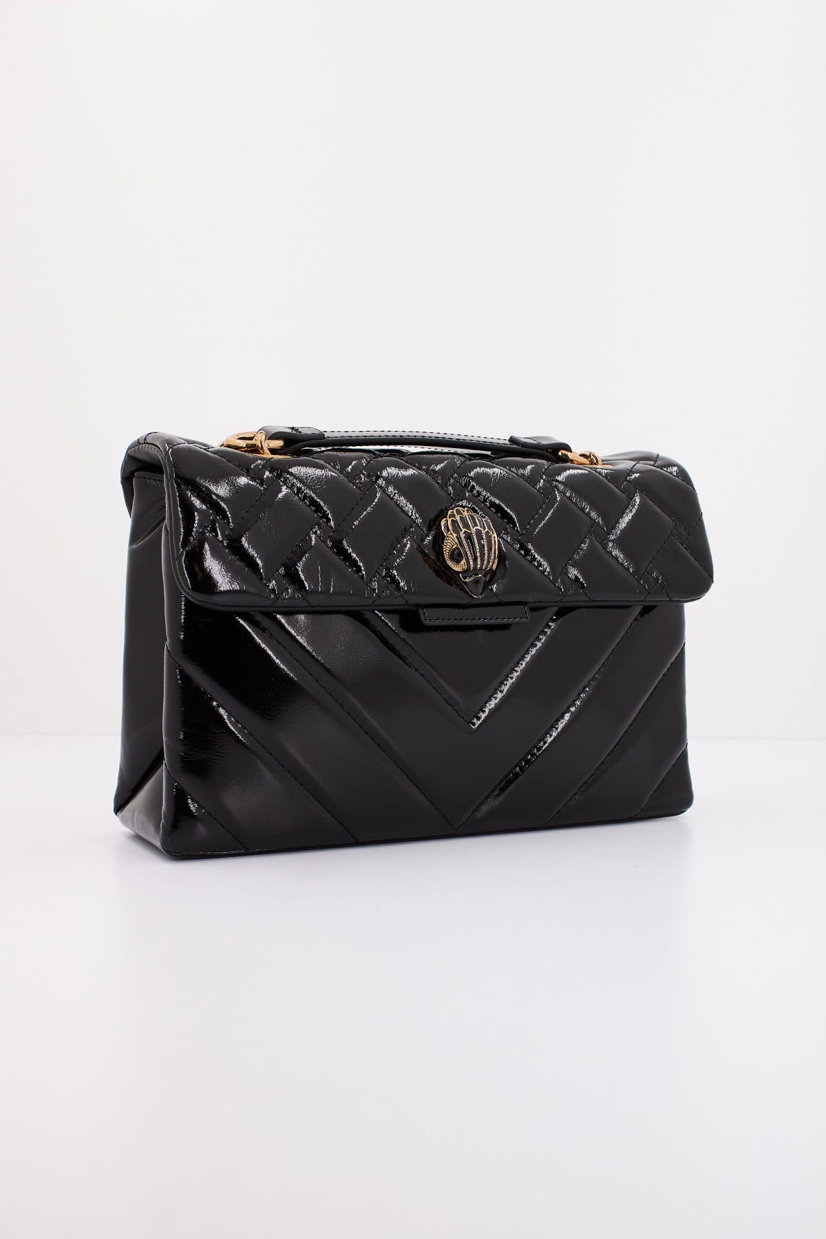 KURT GEIGER LONDON KENSINGTON BAG E en color NEGRO  (2)