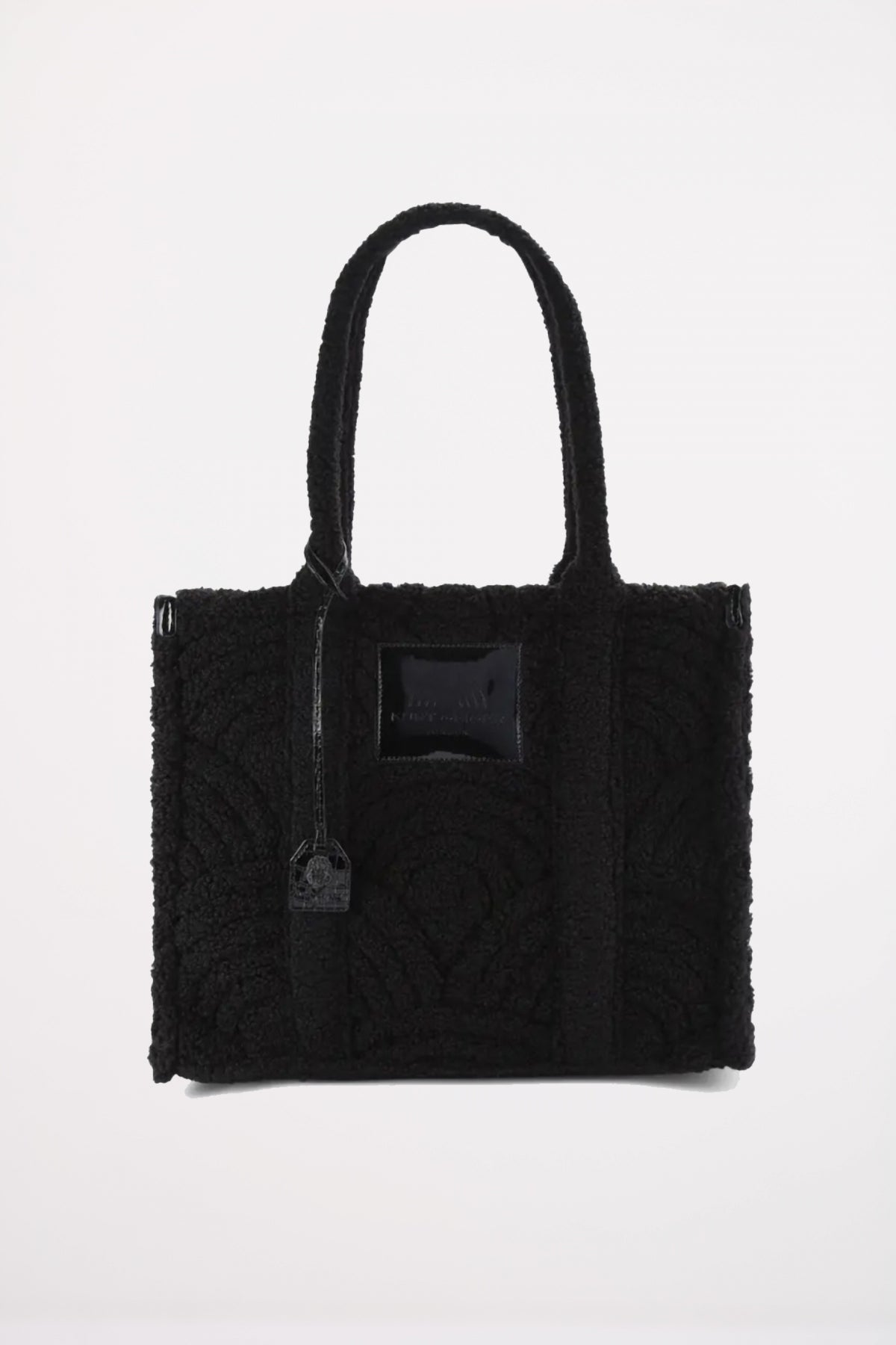 KURT GEIGER LONDON F FUR LG SOUTHBANK TOTE en color NEGRO  (1)