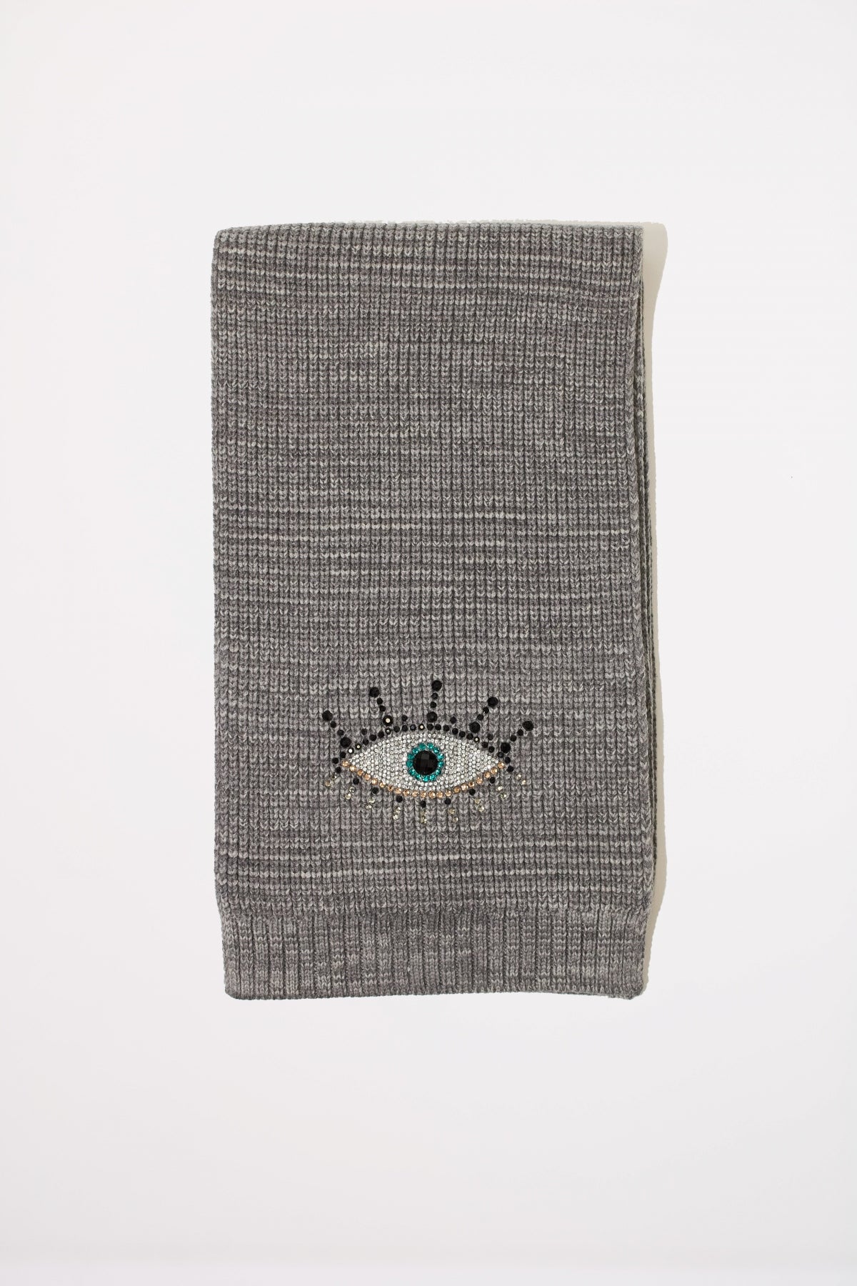 KURT GEIGER LONDON EVIL EYE SCARF en color GRIS  (1)