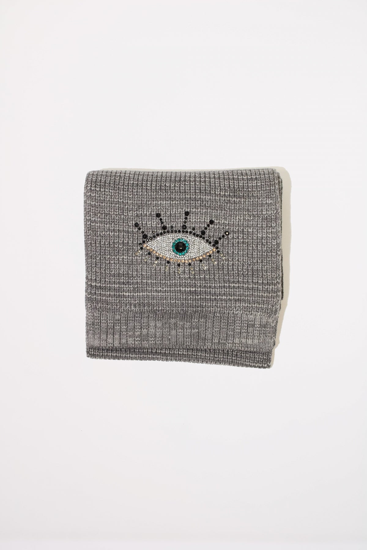 KURT GEIGER LONDON EVIL EYE SCARF en color GRIS  (3)