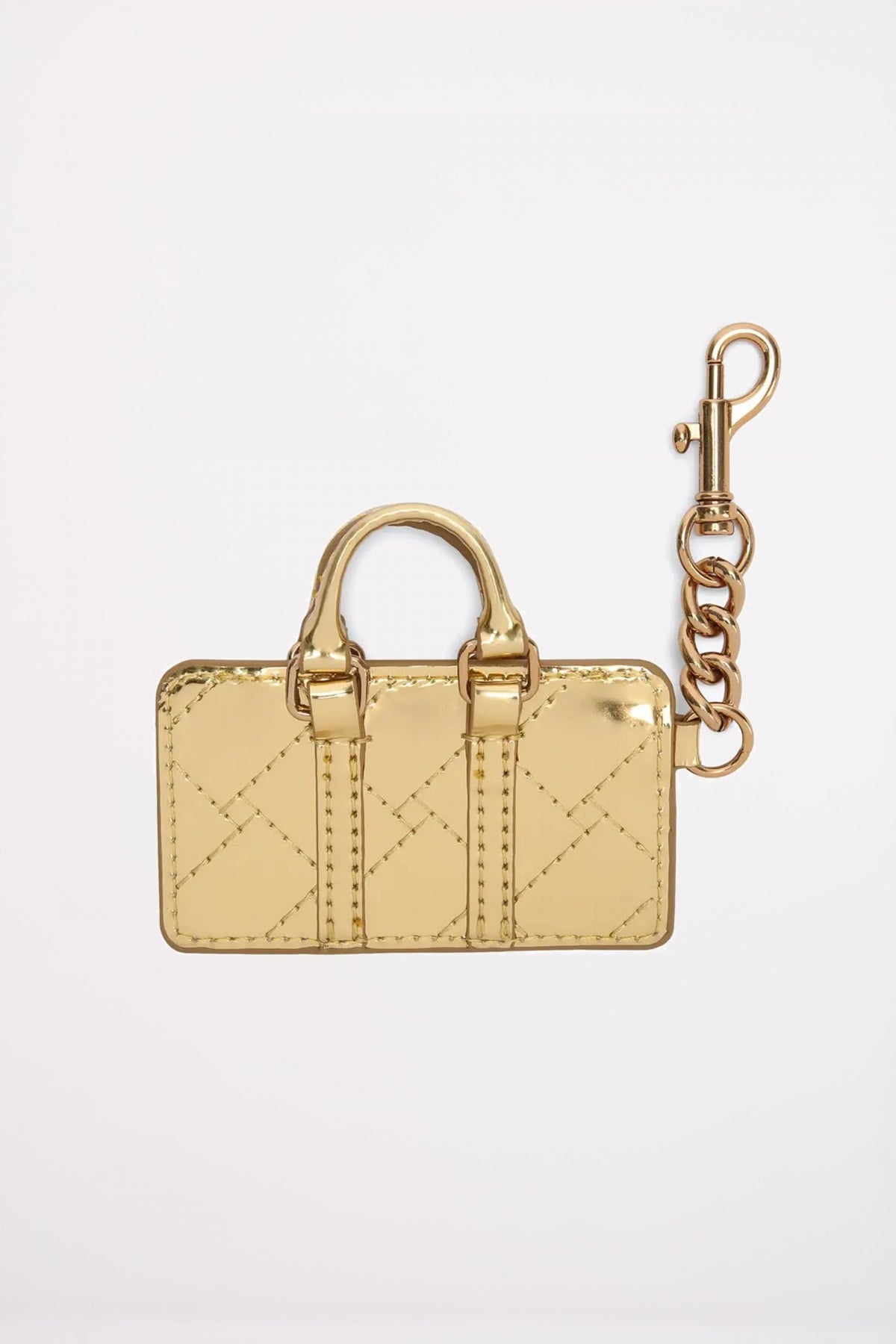 KURT GEIGER LONDON BOSTON KEYRING en color ORO  (2)