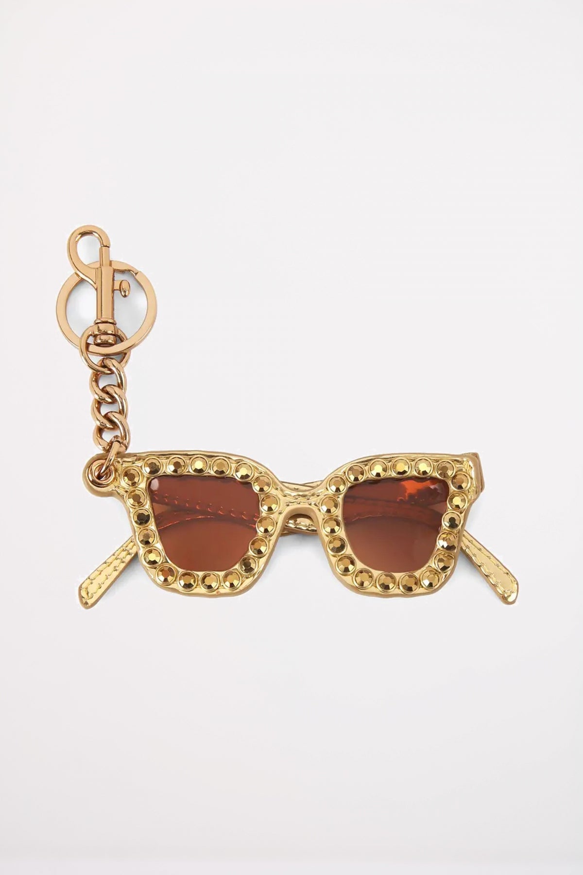 KURT GEIGER LONDON SUNGLASSES KEYRING en color ORO  (1)