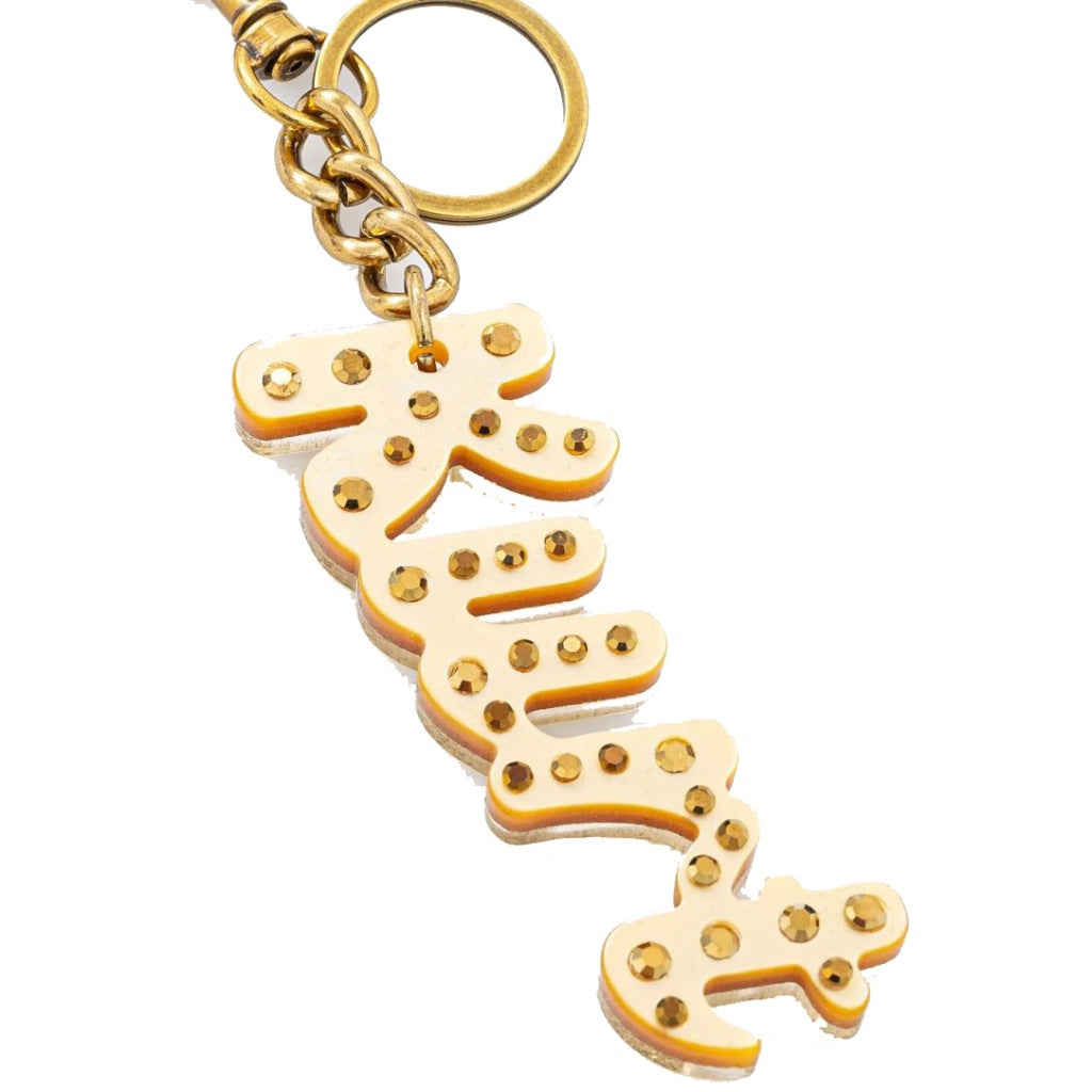 KURT GEIGER LONDON KURT KEYRING en color ORO  (4)