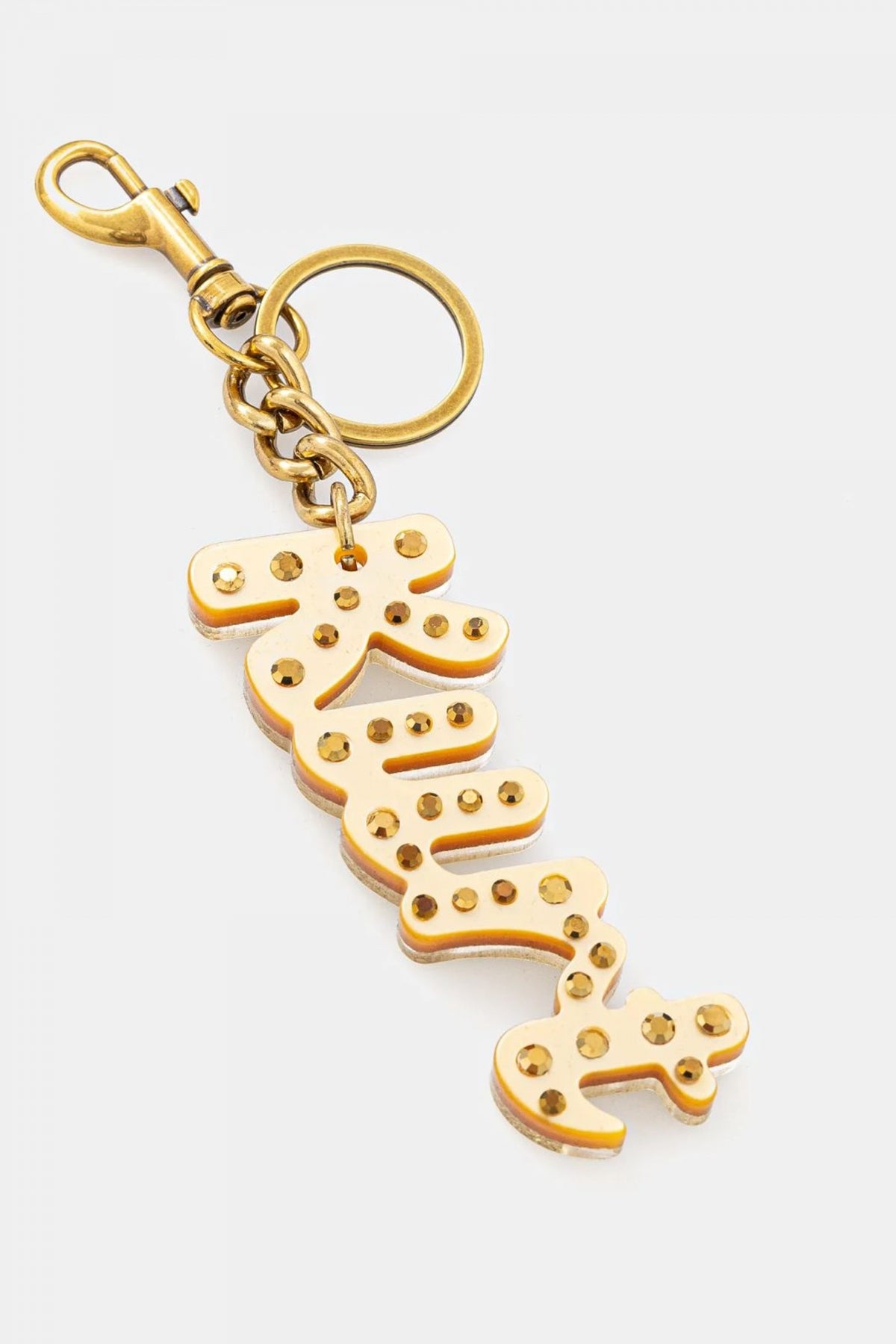 KURT GEIGER LONDON KURT KEYRING en color ORO  (1)