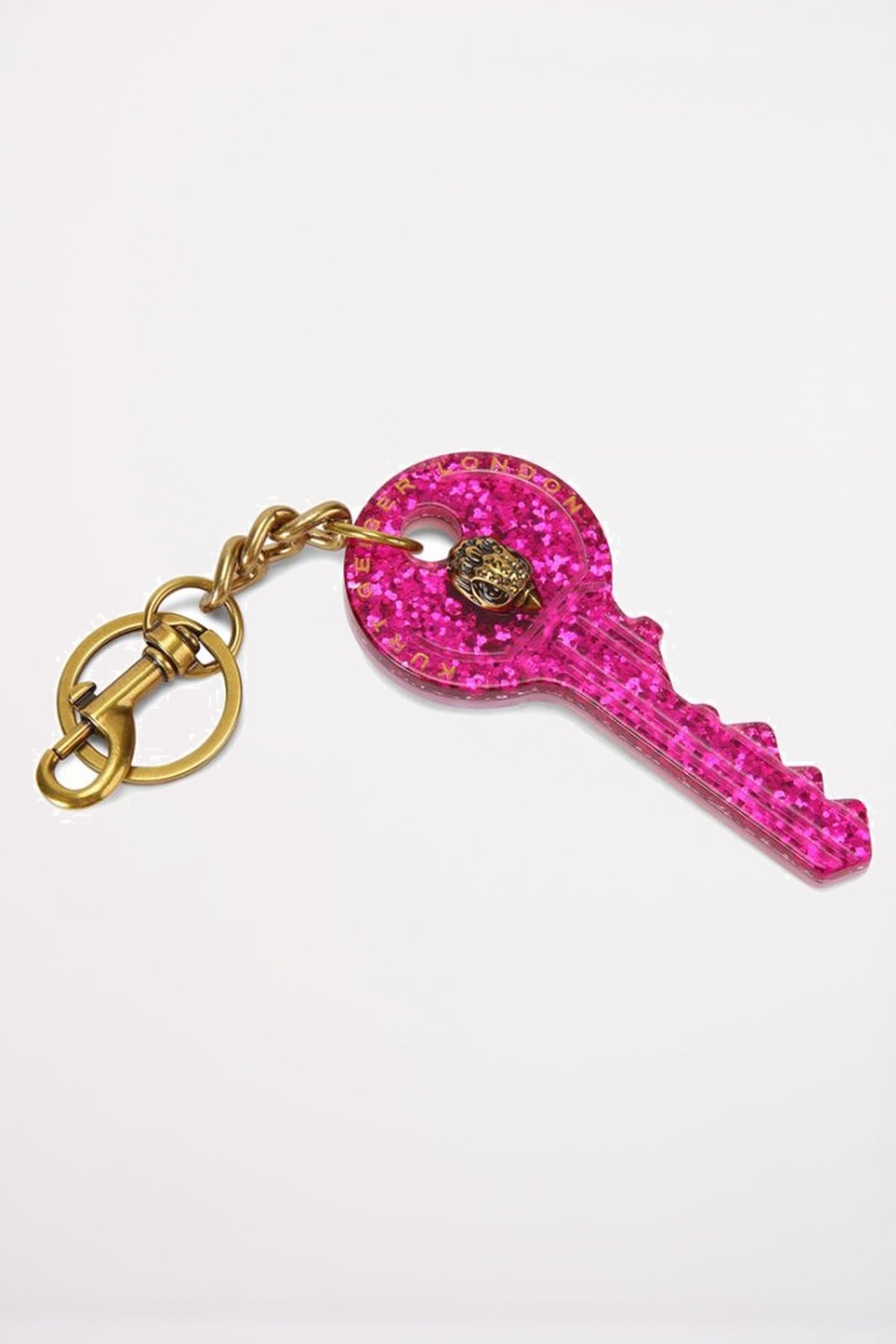 KURT GEIGER LONDON KEY KEYRING en color ROSA  (2)