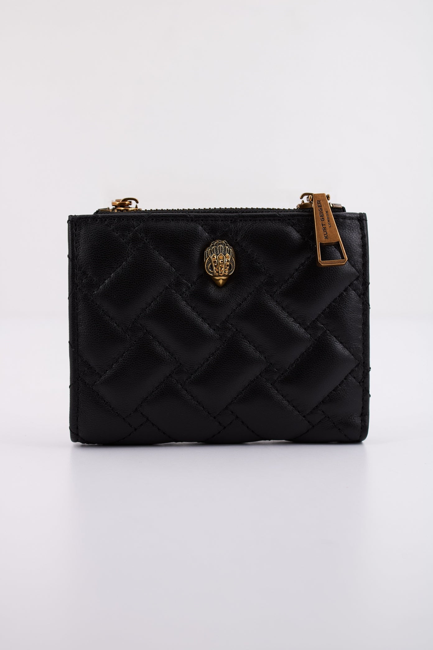 KURT GEIGER LONDON MONEDERO MINI PURSE en color NEGRO  (1)