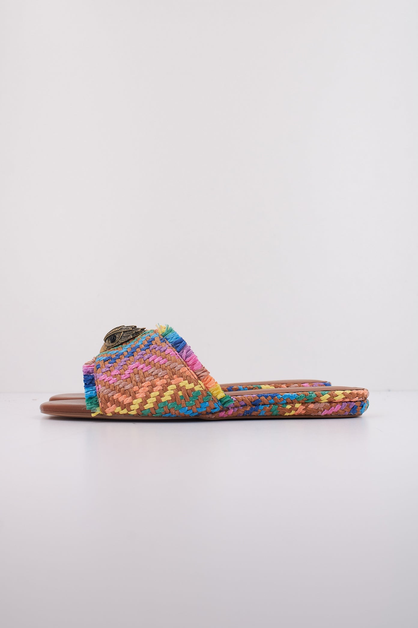 KURT GEIGER LONDON KENSIGTON FLAT SANDAL en color MULTICOLOR  (1)