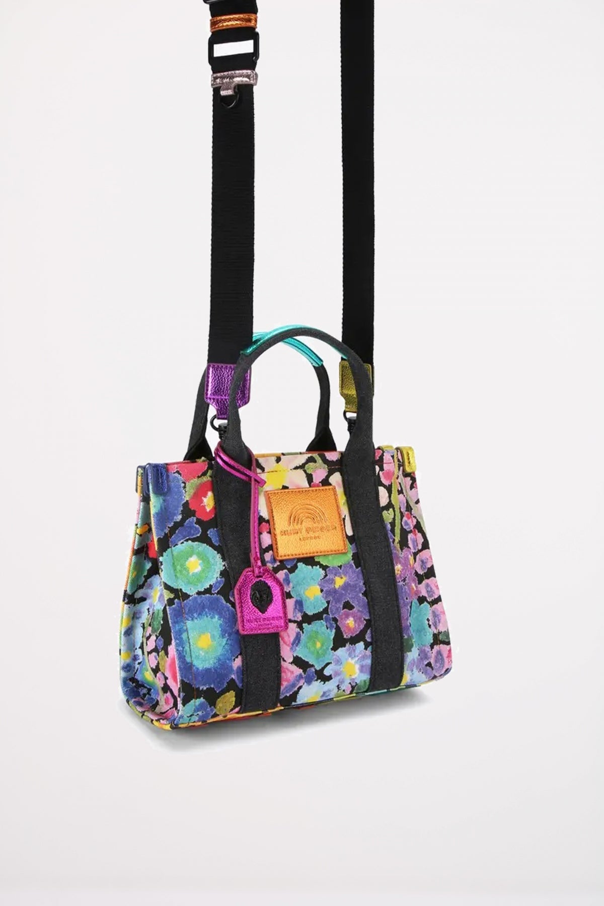 KURT GEIGER LONDON SMALL SOUTBANK TOTE en color FLORAL  (3)