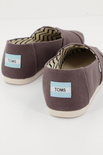 TOMS ASH RECYCLED COTTON CANVAS en color MARRON  (3)