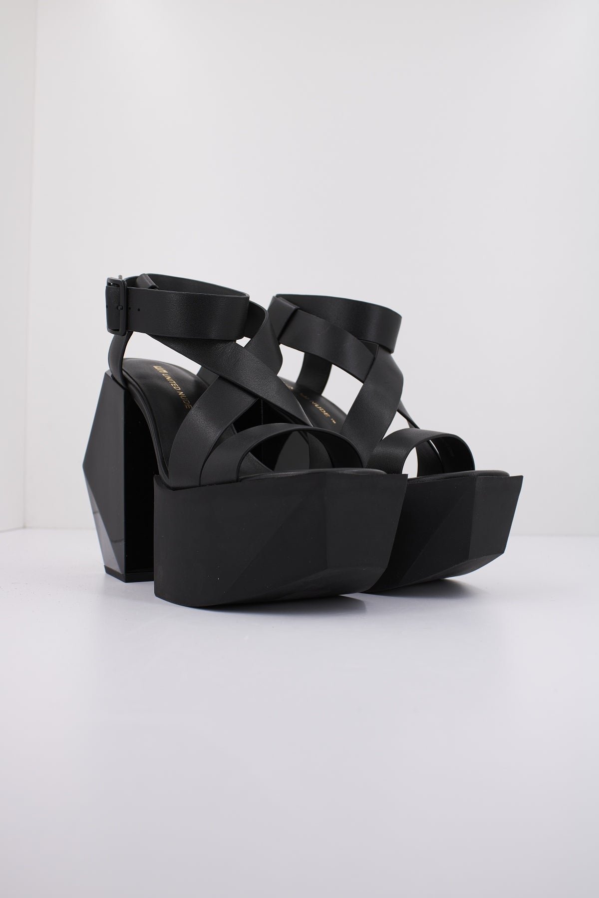 UNITED NUDE STAGE SANDAL en color NEGRO  (2)