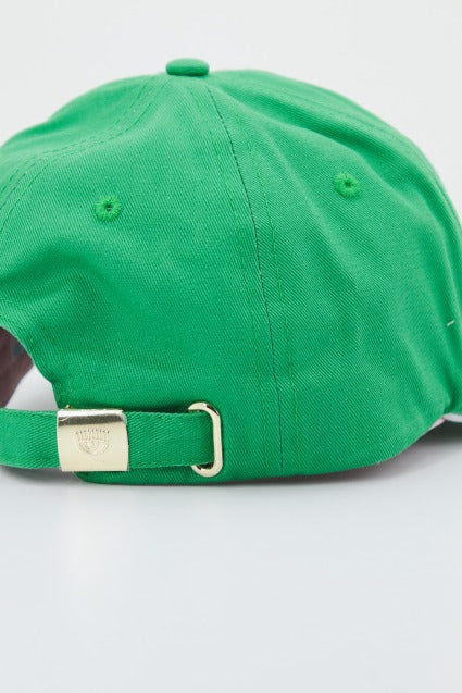 CHIARA FERRAGNI EYELIKE BASEBALL CAP en color VERDE  (4)