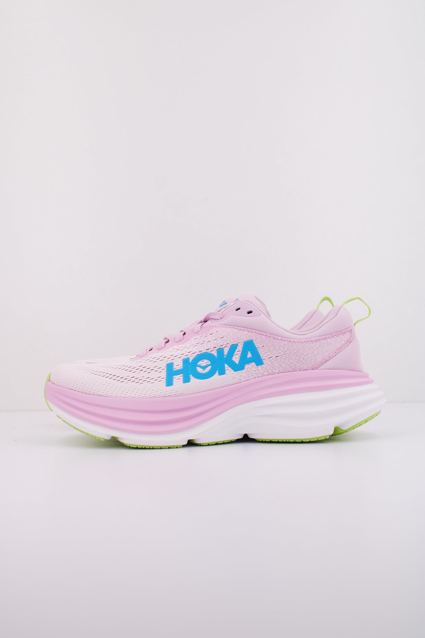 HOKA BONDI  en color ROSA  (1)