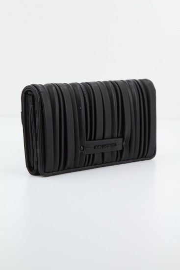 KARL LAGERFELD K/KUSHION CONT FLAP WLT en color NEGRO  (2)