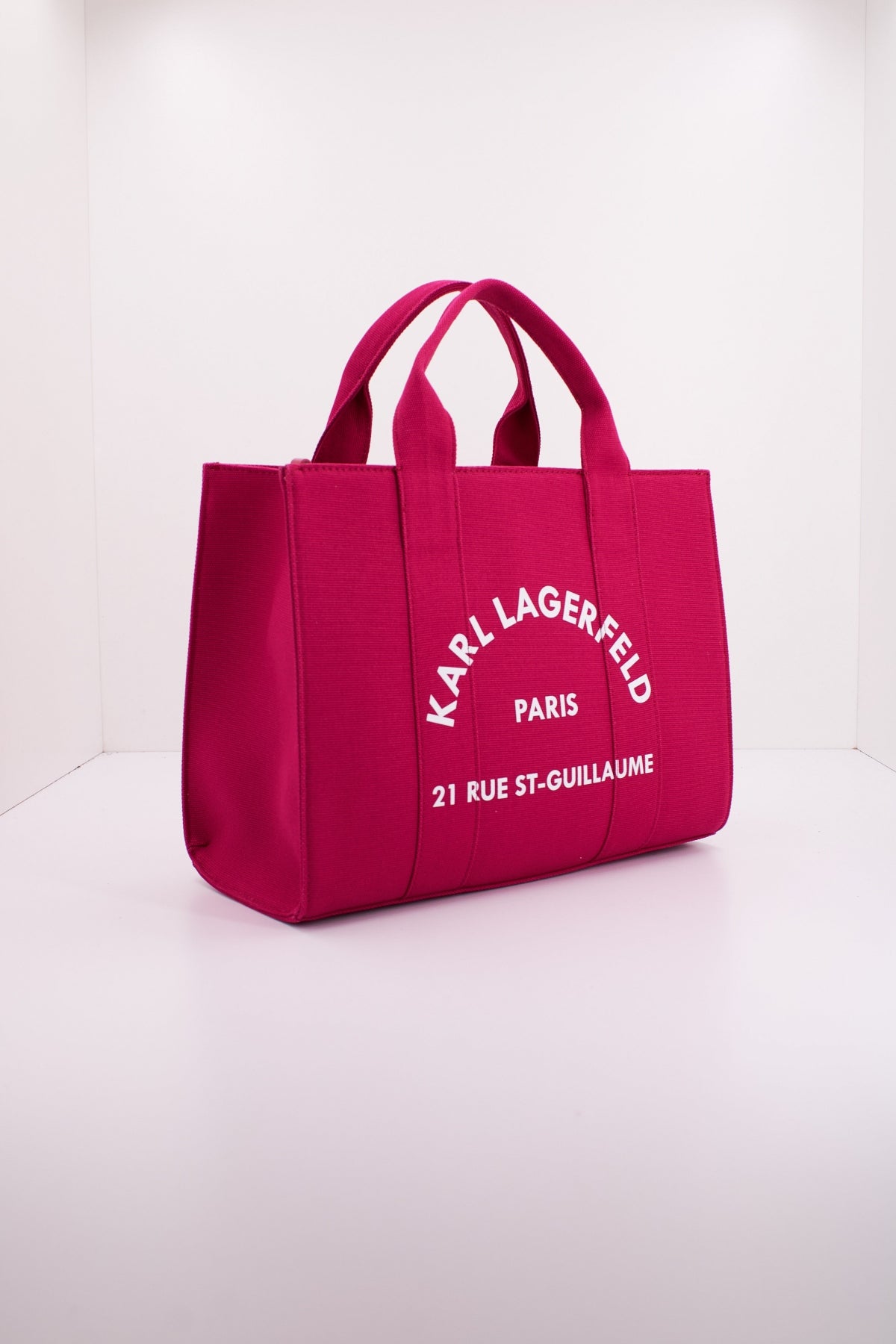 KARL LAGERFELD RSG SQUARE MEDIUM TOTE en color ROJO  (2)