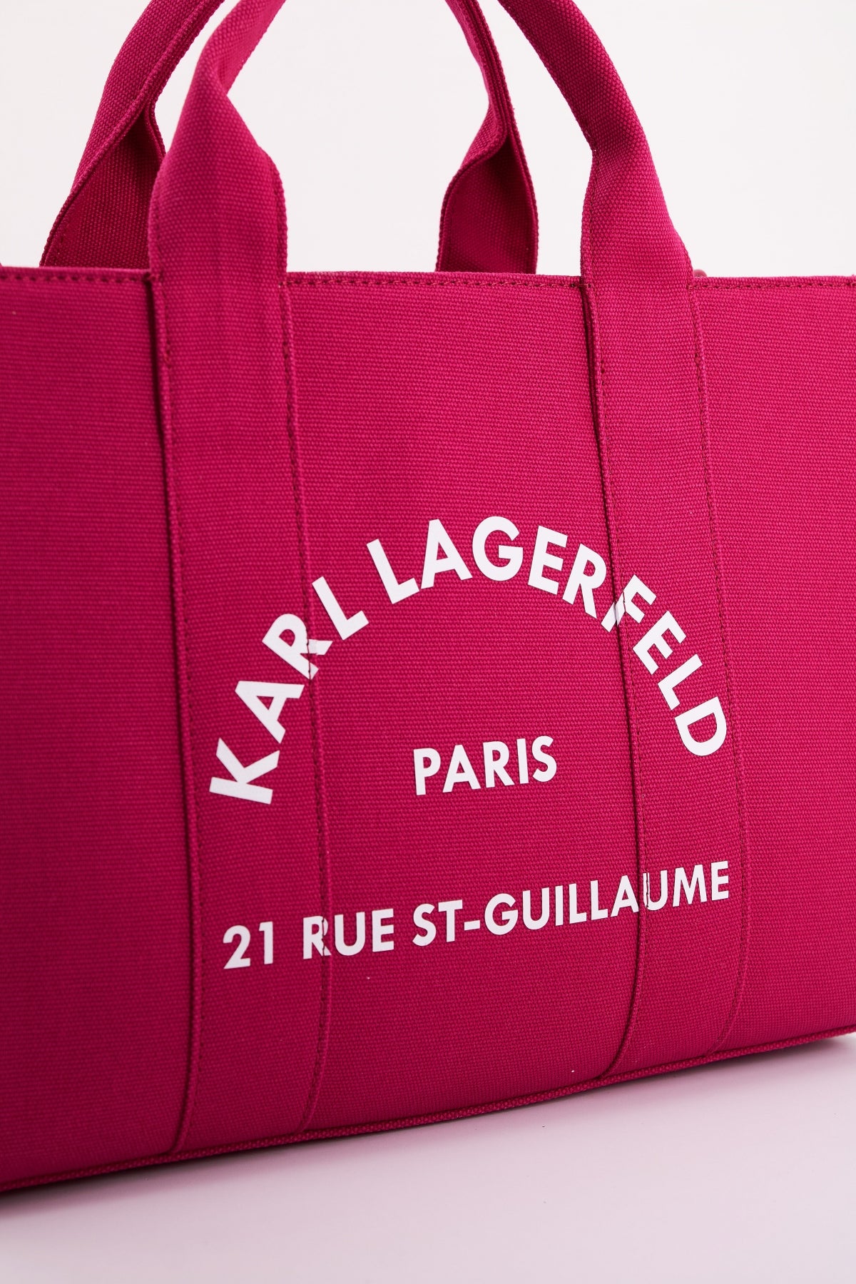 KARL LAGERFELD RSG SQUARE MEDIUM TOTE en color ROJO  (4)