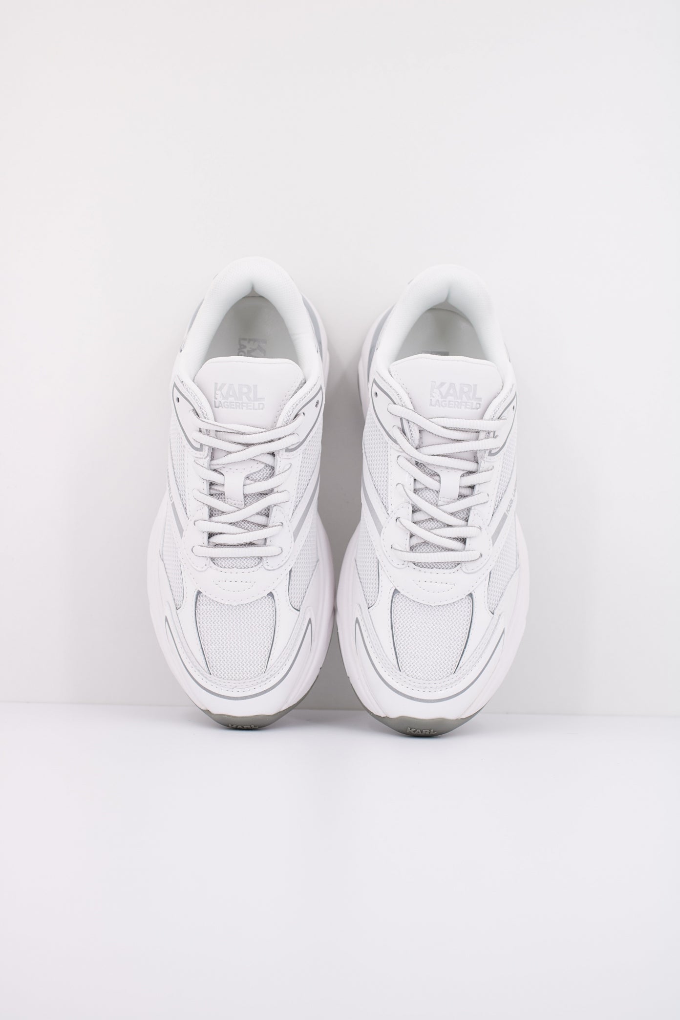 KARL LAGERFELD  KOMET LO LACE RUNNER en color BLANCO  (3)