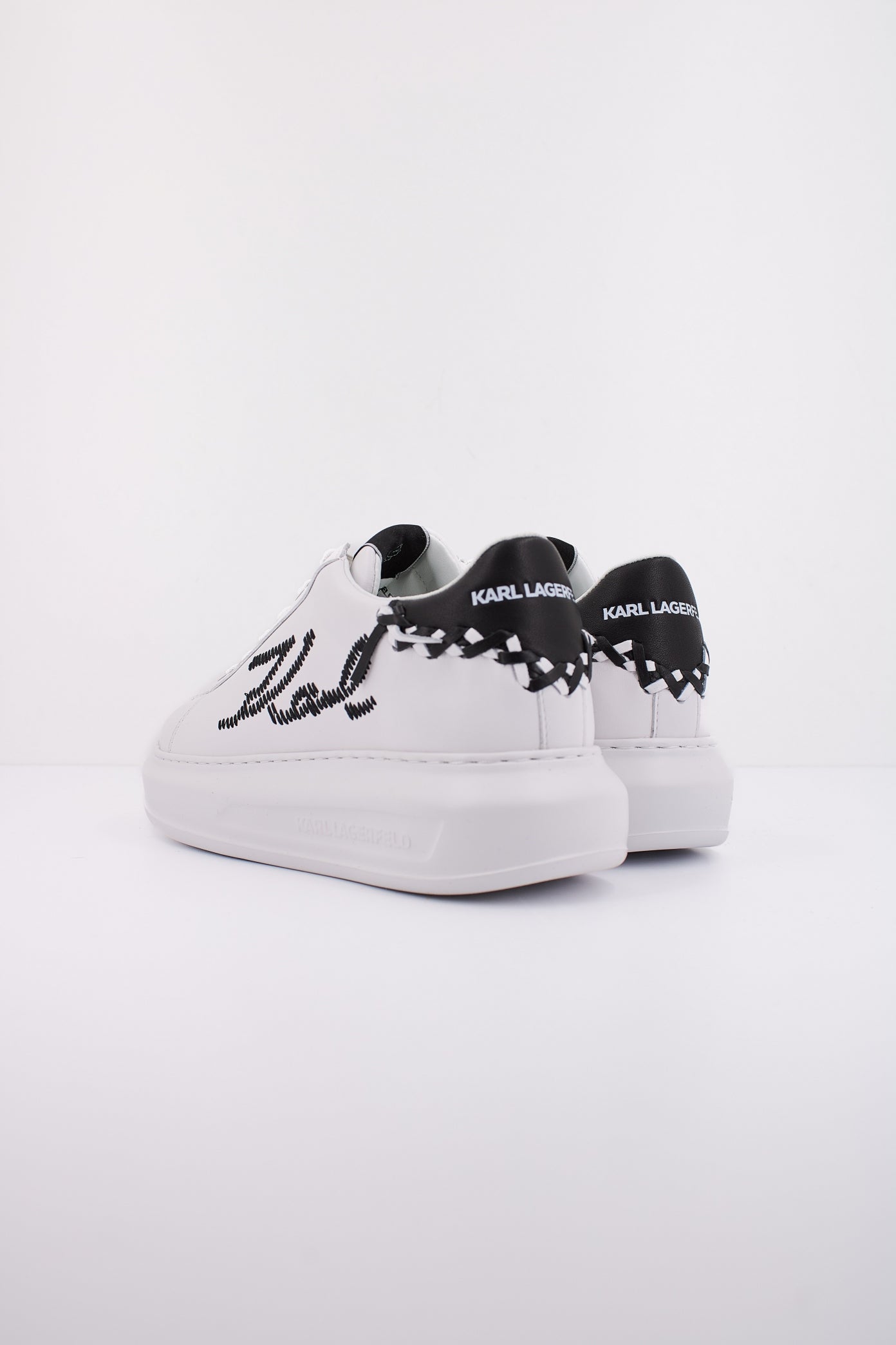 KARL LAGERFELD KAPRI WHIPSTITCH LO LACE en color BLANCO  (4)