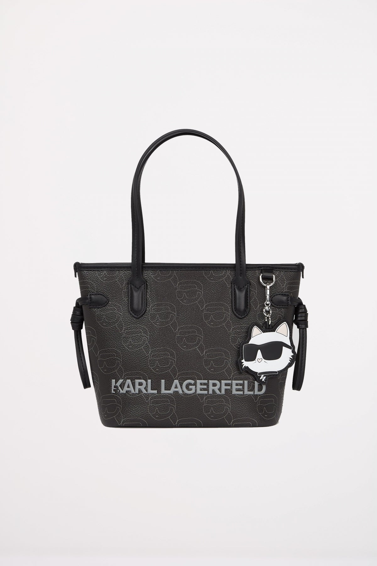 KARL LAGERFELD IKON MOO CC SM TOTE en color NEGRO  (1)