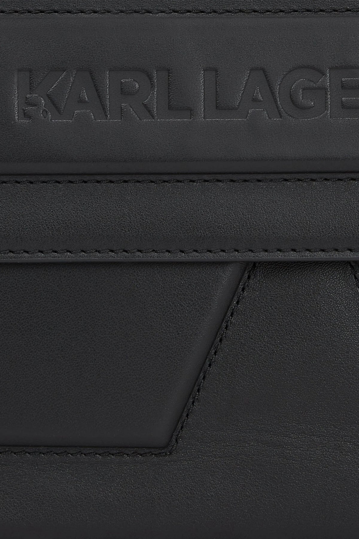 KARL LAGERFELD IKON K SOFT SHOULDER BAG en color NEGRO  (4)