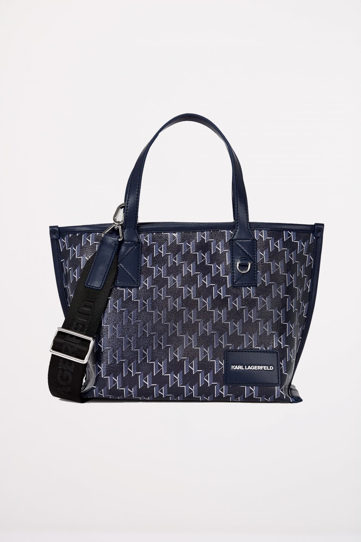 KARL LAGERFELD VOYAGE SM TOTE en color AZUL  (1)