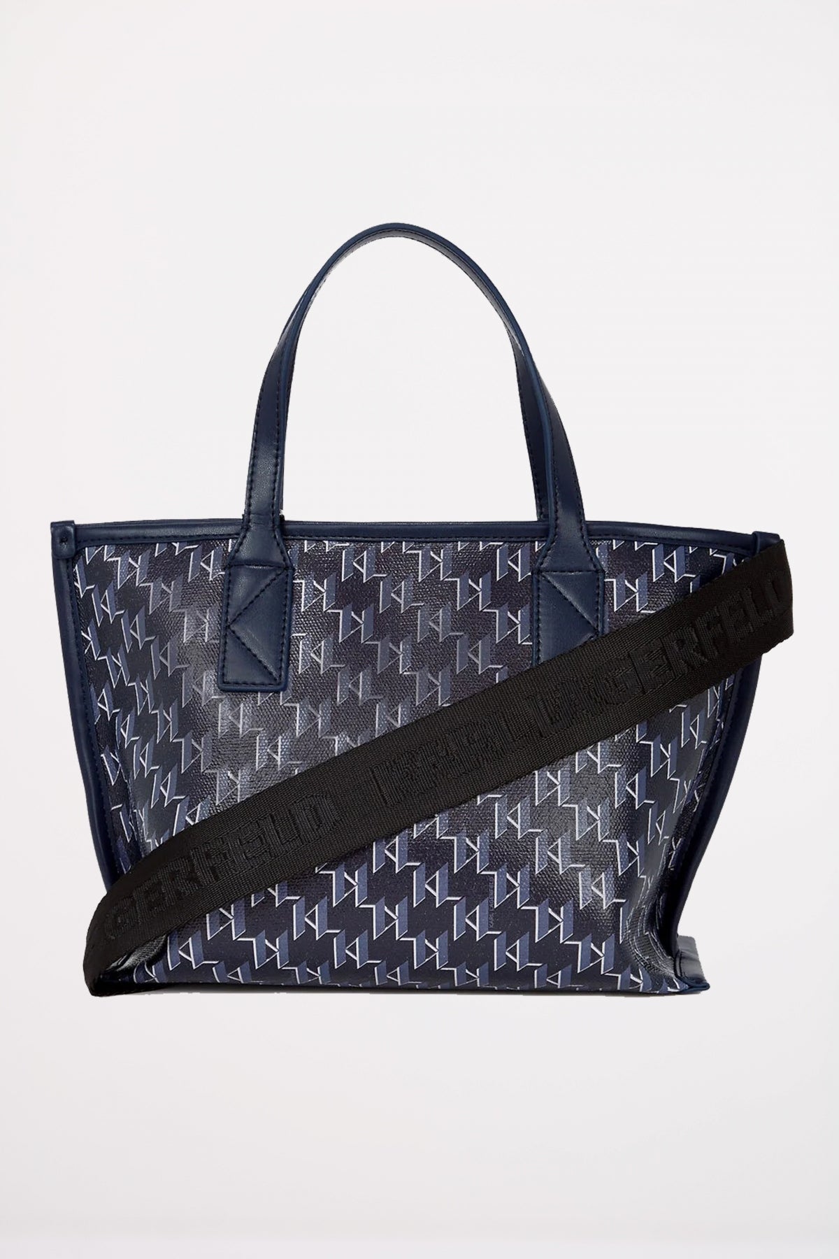 KARL LAGERFELD VOYAGE SM TOTE en color AZUL  (2)