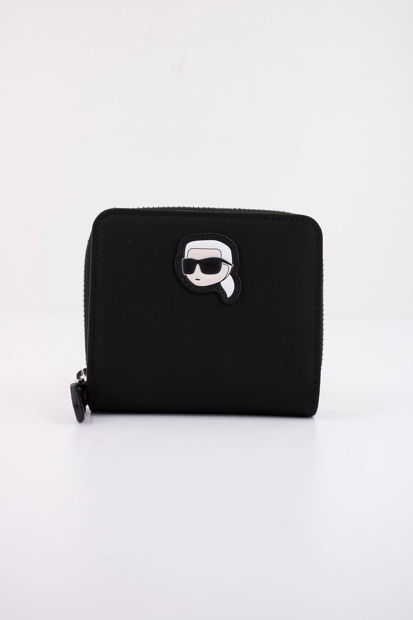 KARL LAGERFELD IKON NYLON MD BFD WLLT en color NEGRO  (1)