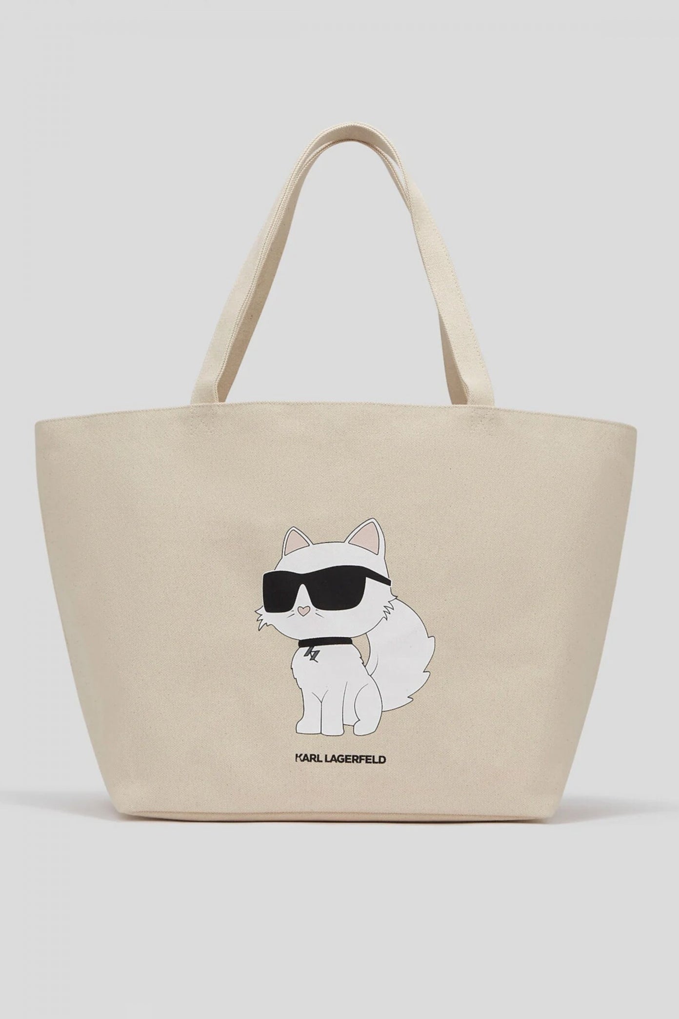 KARL LAGERFELD IKON CHOUPETTE FB SHOPPER en color BEIS  (1)