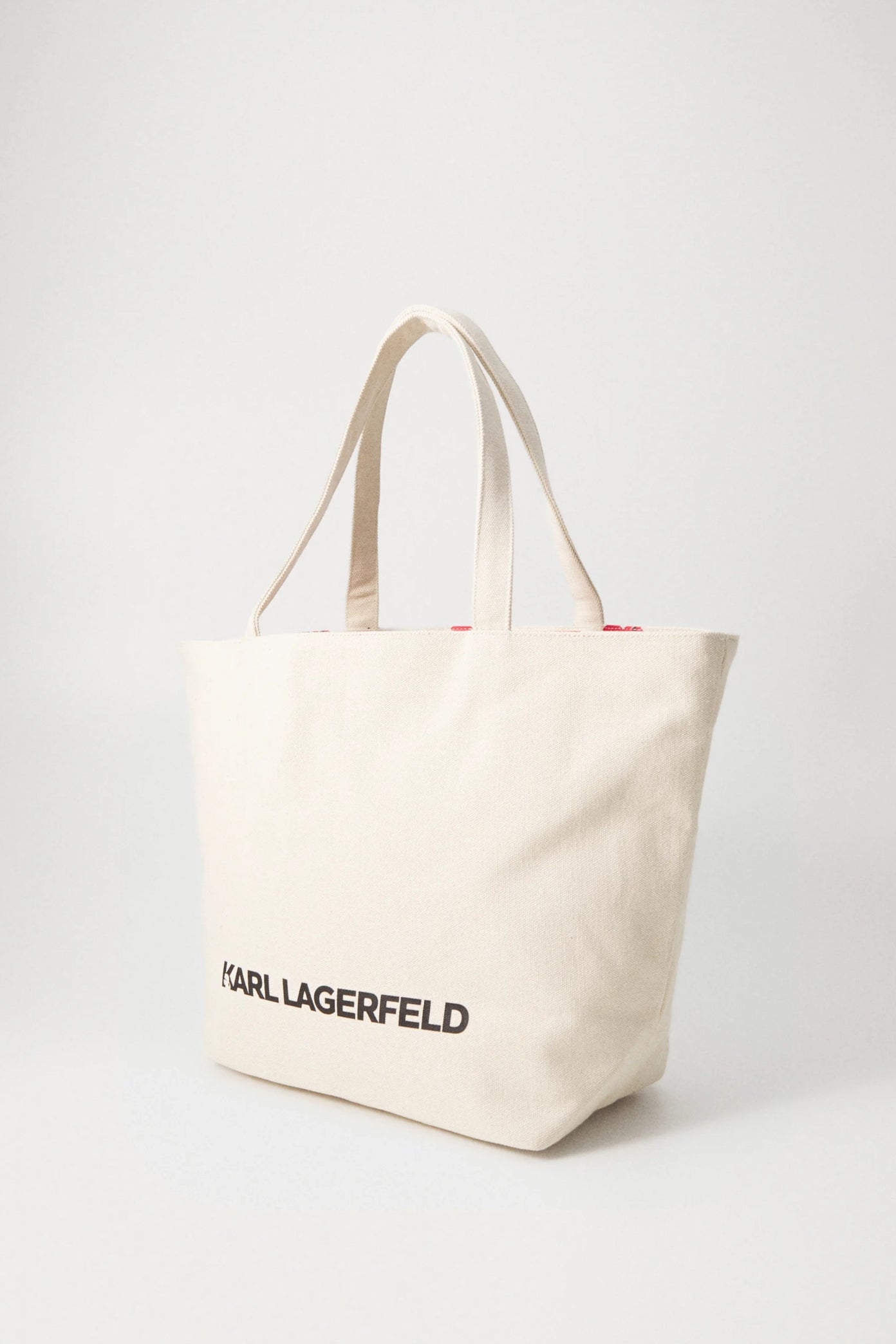 KARL LAGERFELD HEARTS REVERSIBLE SHOPPER en color BEIS  (2)