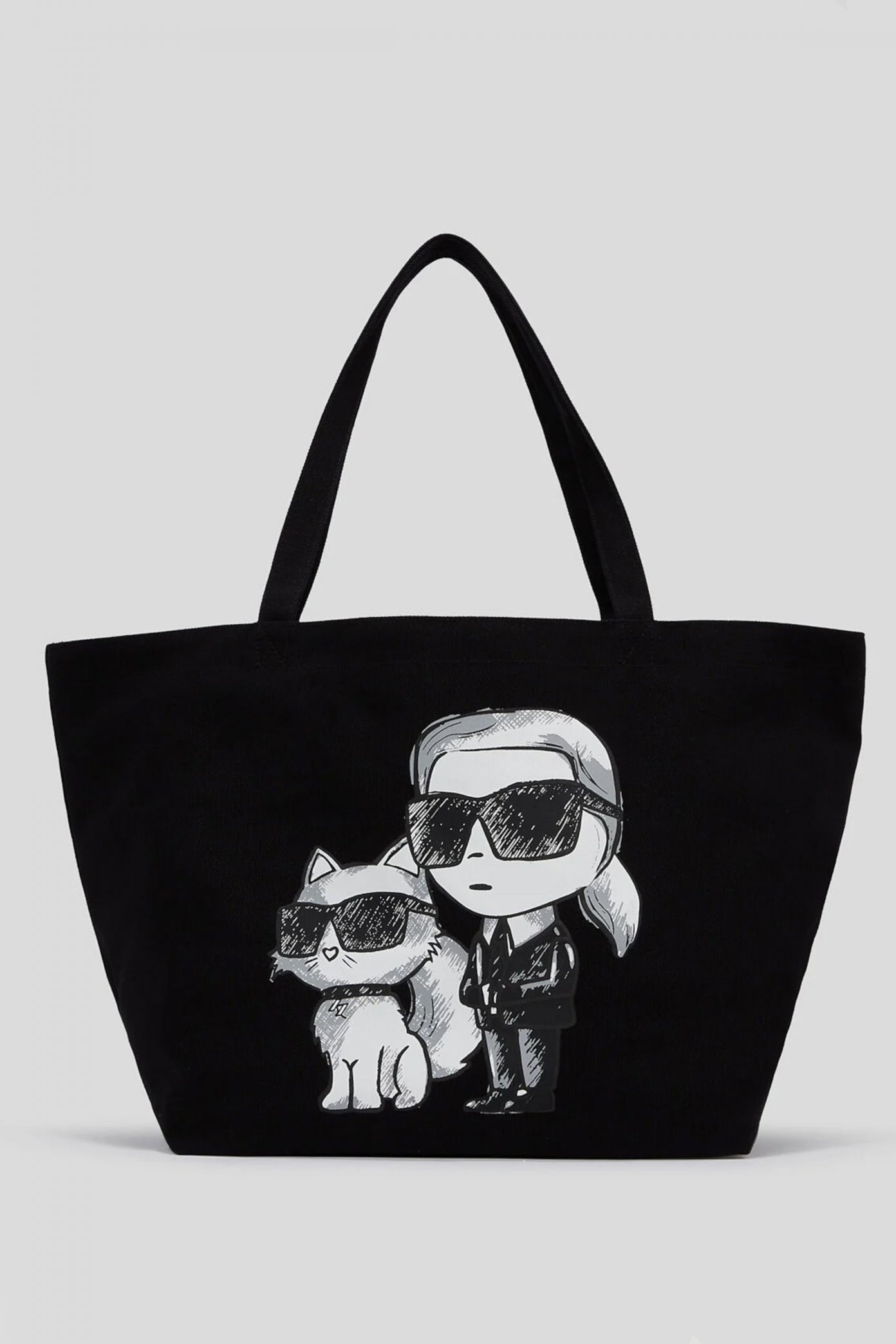 KARL LAGERFELD IKON KC SHOPPER en color NEGRO  (1)