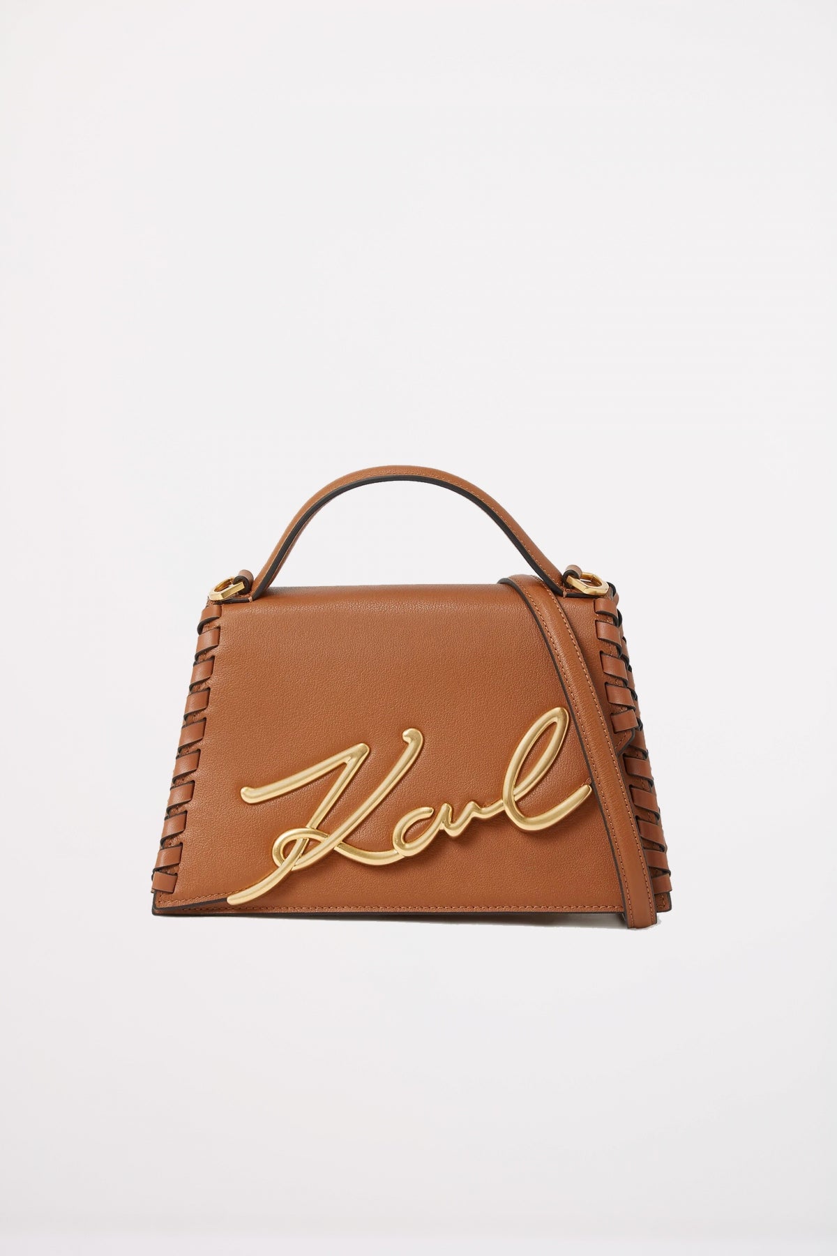 KARL LAGERFELD SIGNATURE . MD CB WHIP en color MARRON  (1)