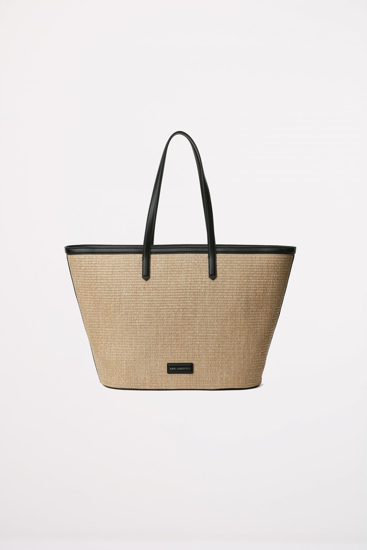 KARL LAGERFELD K RSG RAFFIA TOTE en color MARRON CLARO  (2)