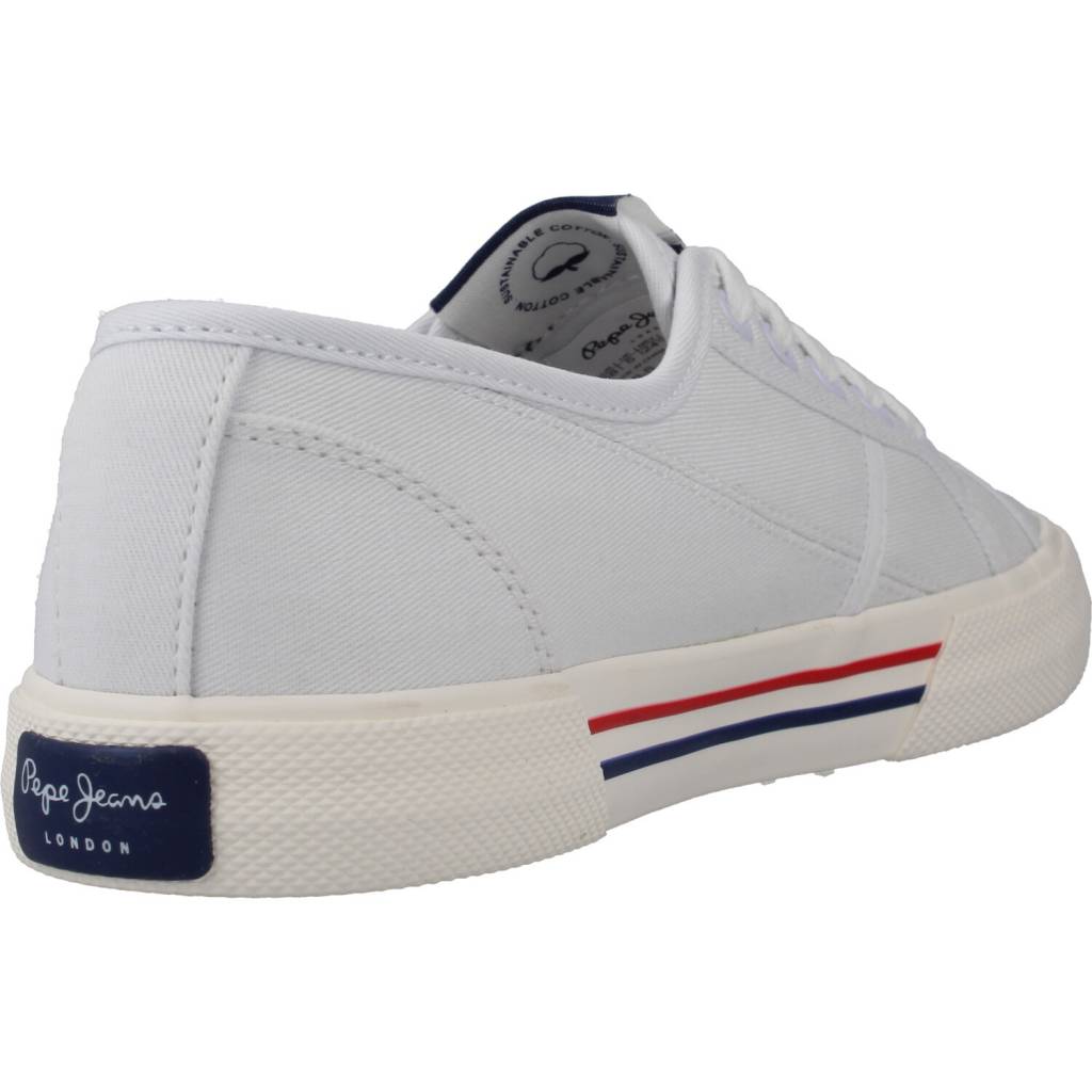 PEPE JEANS  BRADY BASIC W en color BLANCO  (3)