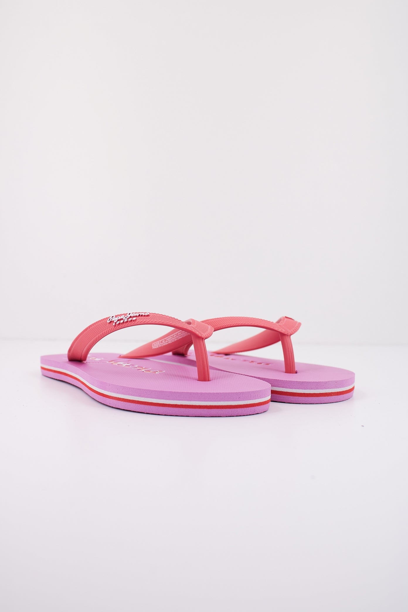 PEPE JEANS BAY BEACH BRAND W en color ROSA  (2)