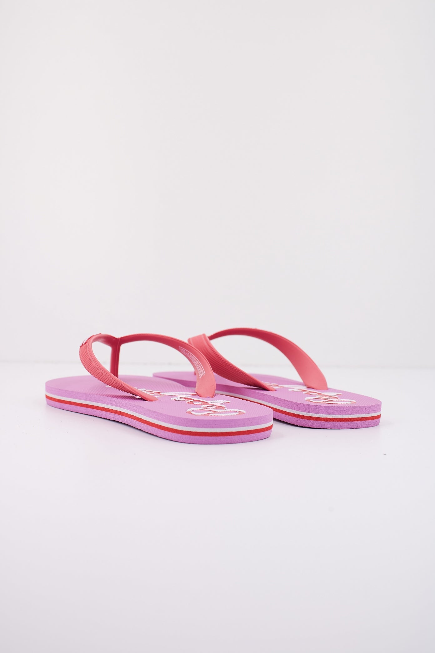 PEPE JEANS BAY BEACH BRAND W en color ROSA  (3)