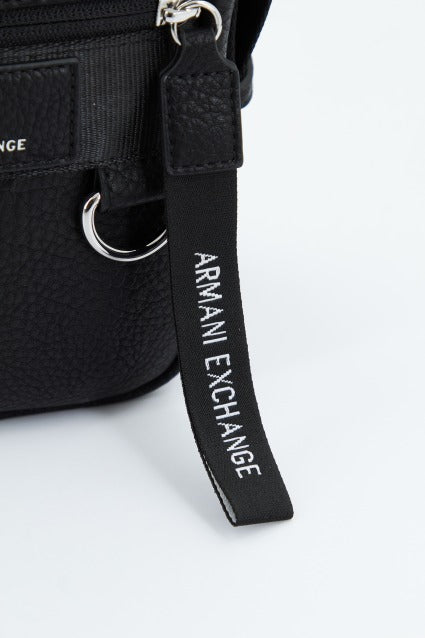 ARMANI EXCHANGE MAN'S CROSSBODY en color NEGRO  (4)