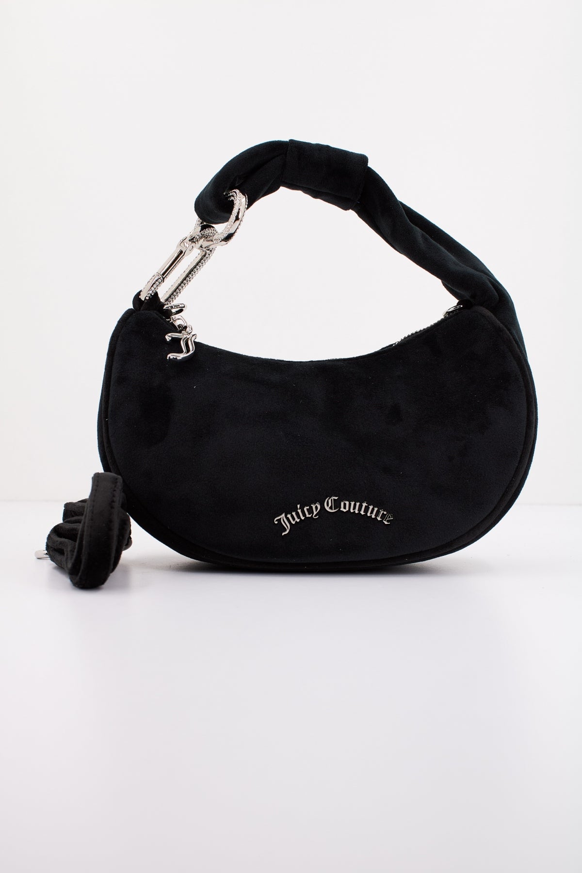 JUICY COUTURE BLOSSOM SMALL HOBO en color NEGRO  (2)