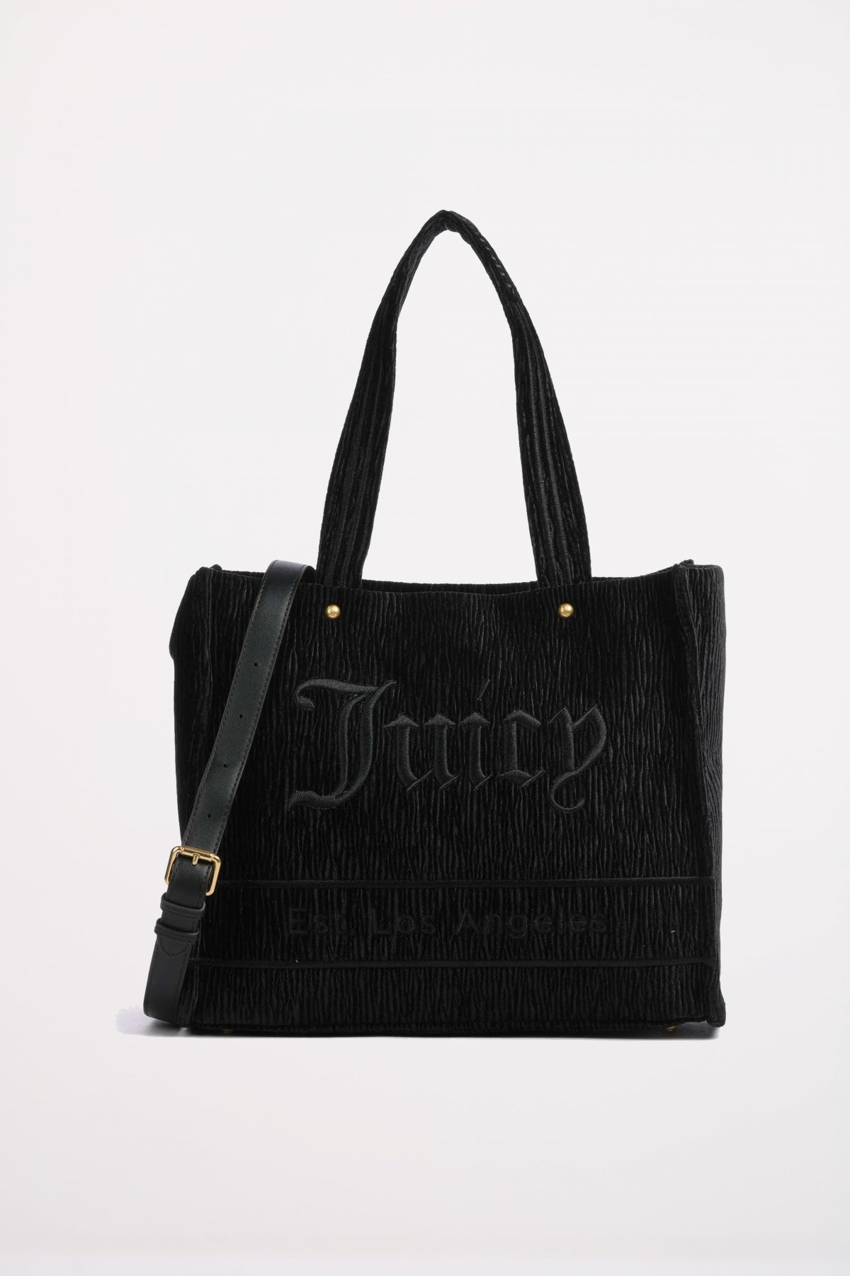 JUICY COUTURE IRIS CRINKLED VELVE en color NEGRO  (1)