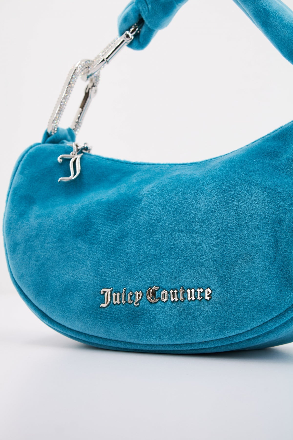 JUICY COUTURE  BLOSSOM SMALL HOBO en color AZUL  (4)