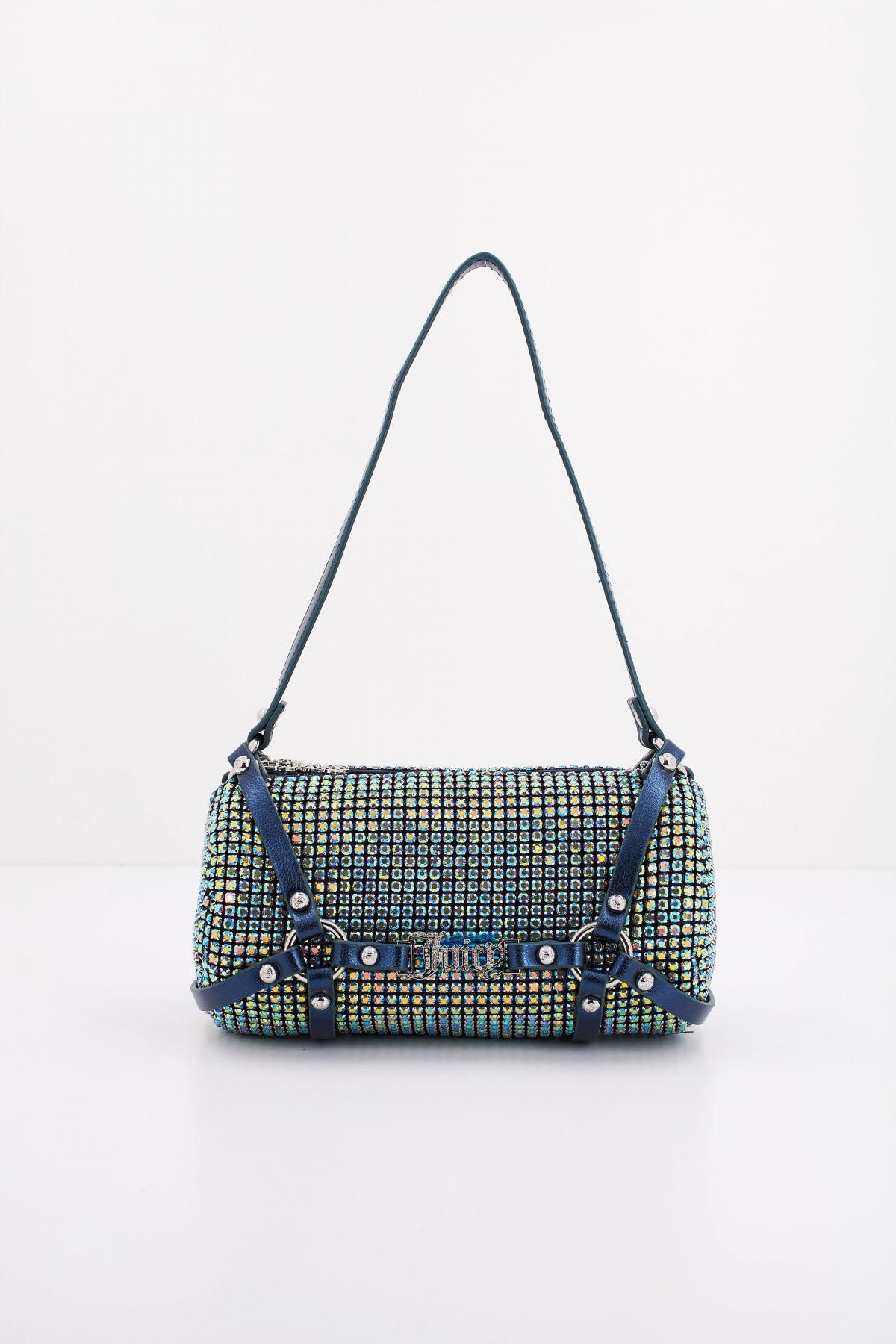 JUICY COUTURE MELANIE BARREL BAG en color AZUL  (1)