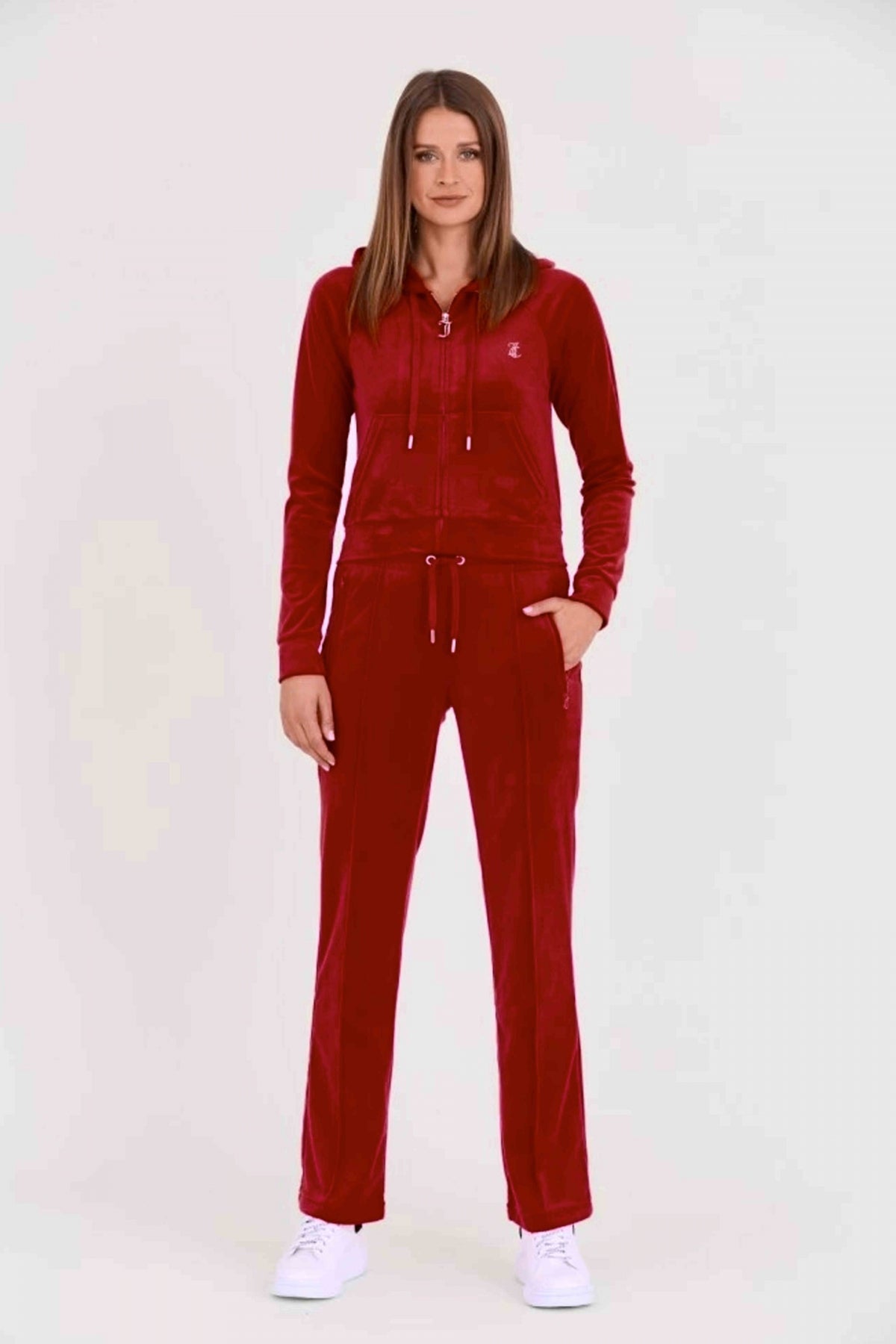 JUICY COUTURE  MADISON HOODIES CLA en color ROJO  (4)