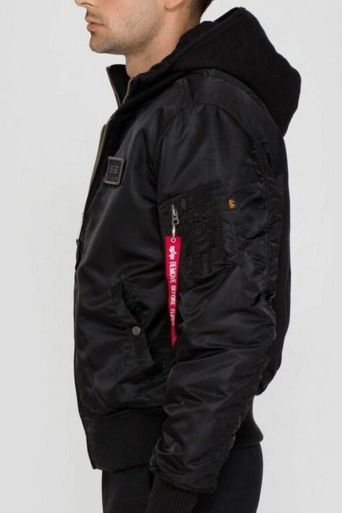 ALPHA INDUSTRIES MA- D-TEC en color NEGRO  (3)