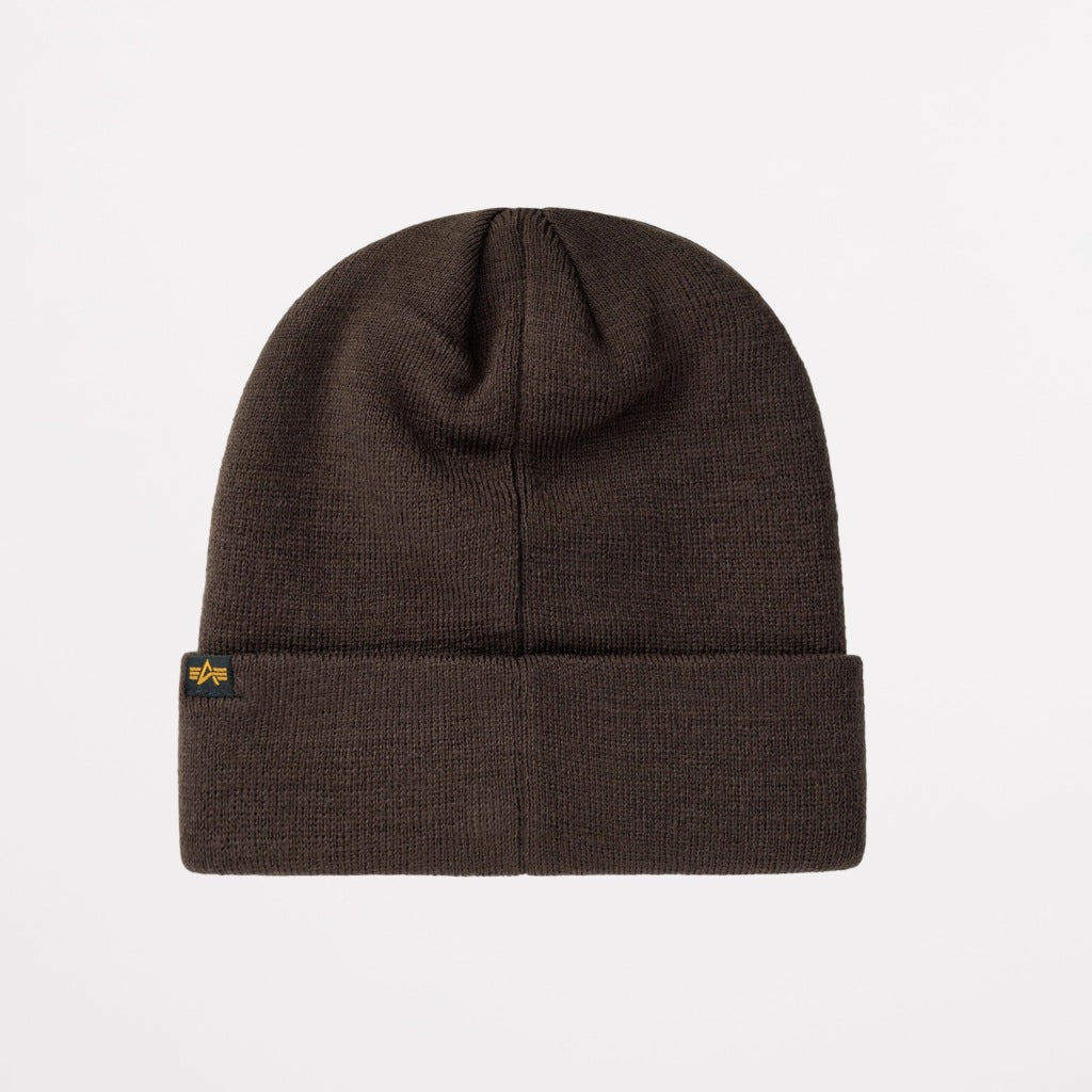 ALPHA INDUSTRIES VLC BEANIE en color MARRON  (5)